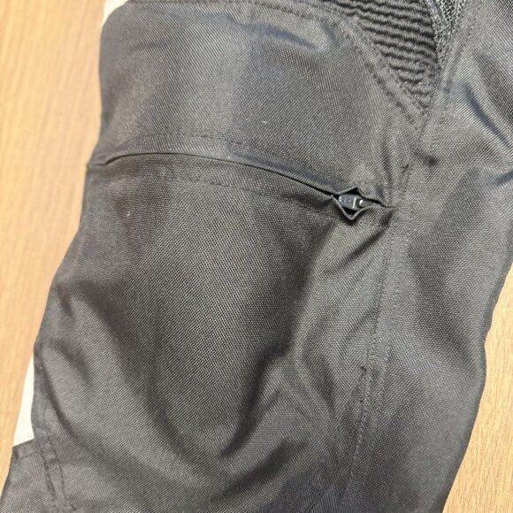 Sedici #16 Padded Motorcycle Pants Adult Small Black 30x28.5 Biker - Picture 4 of 14